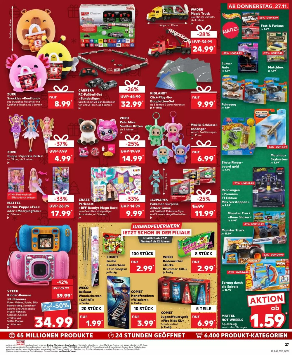 Kaufland Prospekt (ab 30.11.2025) zum Blättern - Seite 27