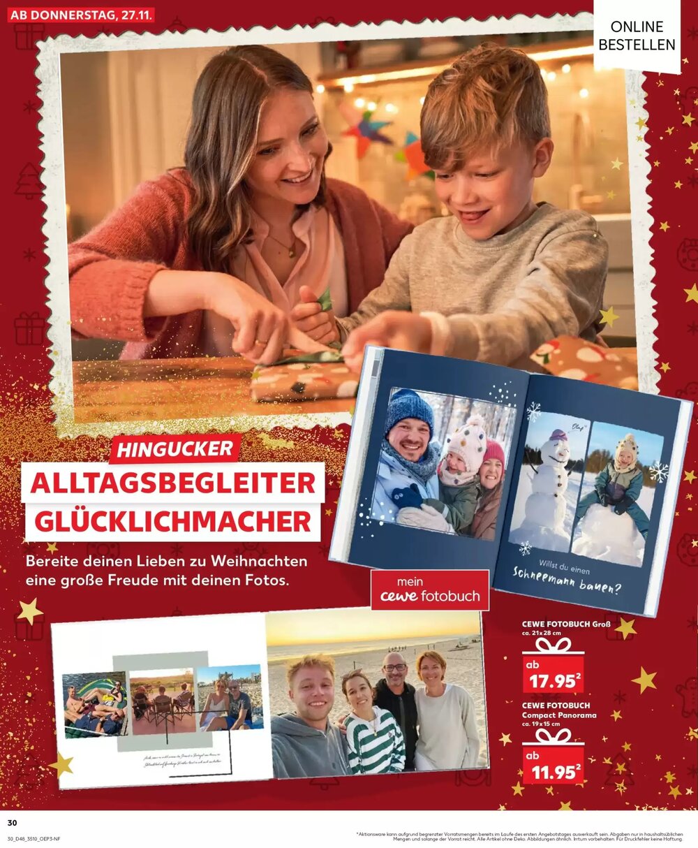 Kaufland Prospekt (ab 30.11.2025) zum Blättern - Seite 30