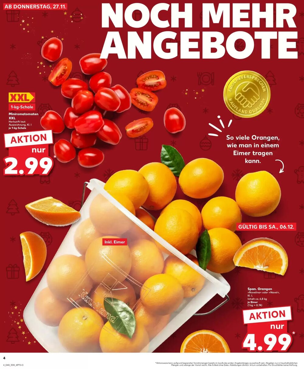Kaufland Prospekt (ab 30.11.2025) zum Blättern - Seite 4
