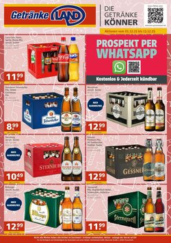 Getränkeland Prospekt (ab 30.11.2025) zum Blättern