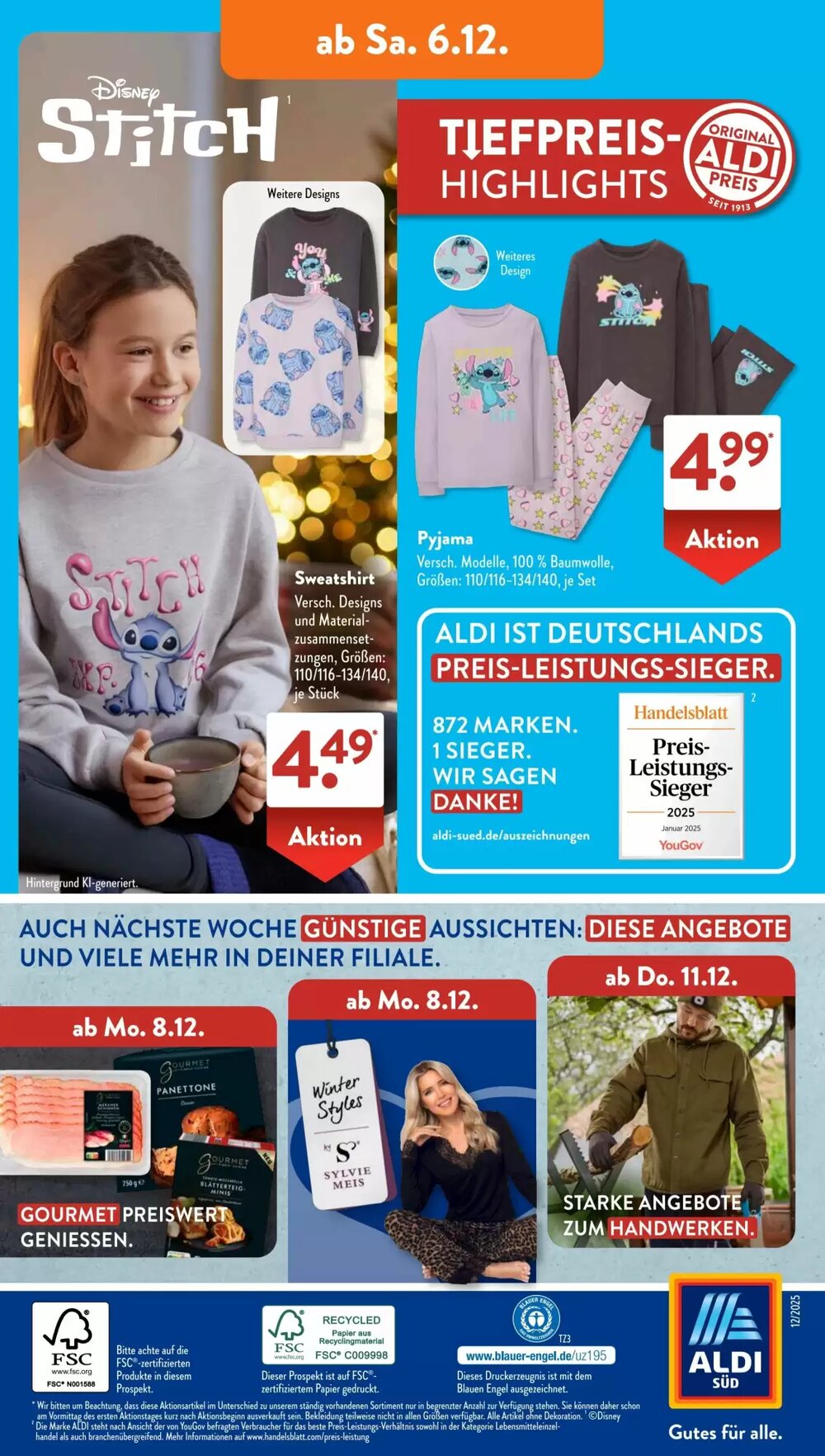 Aldi Süd Prospekt (ab 01.12.2025) zum Blättern - Seite 23