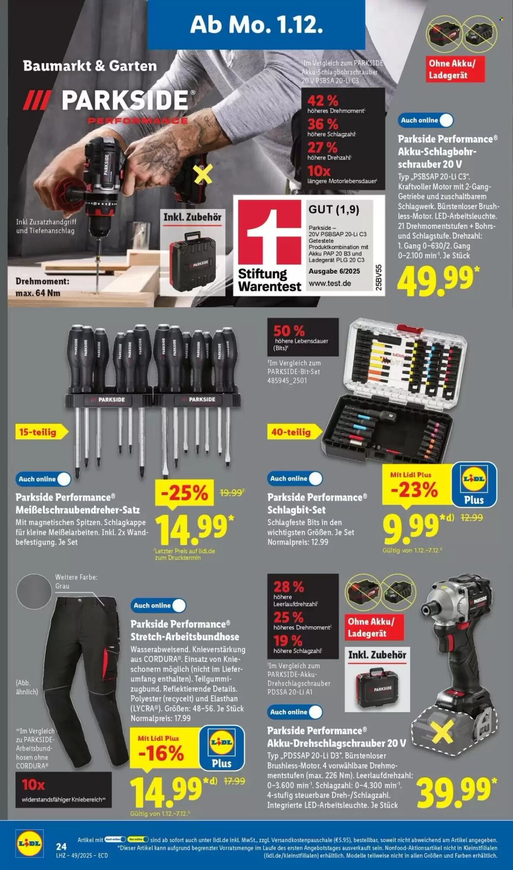 Lidl Prospekt (ab 01.12.2025) zum Blättern - Seite 12