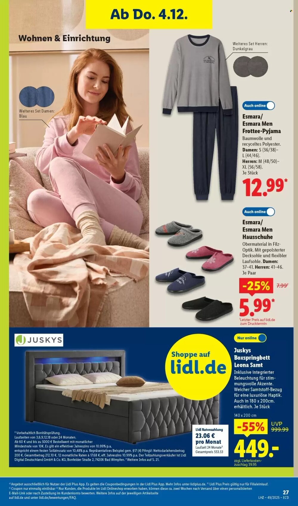 Lidl Prospekt (ab 01.12.2025) zum Blättern - Seite 17