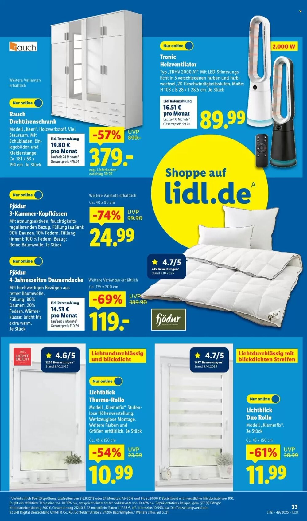 Lidl Prospekt (ab 01.12.2025) zum Blättern - Seite 23