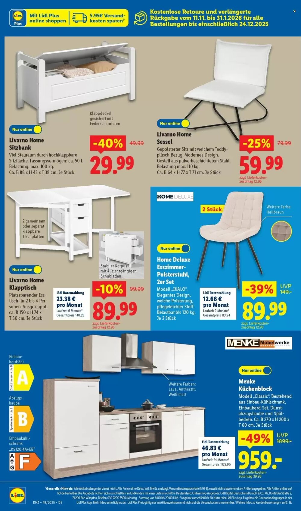 Lidl Prospekt (ab 01.12.2025) zum Blättern - Seite 26