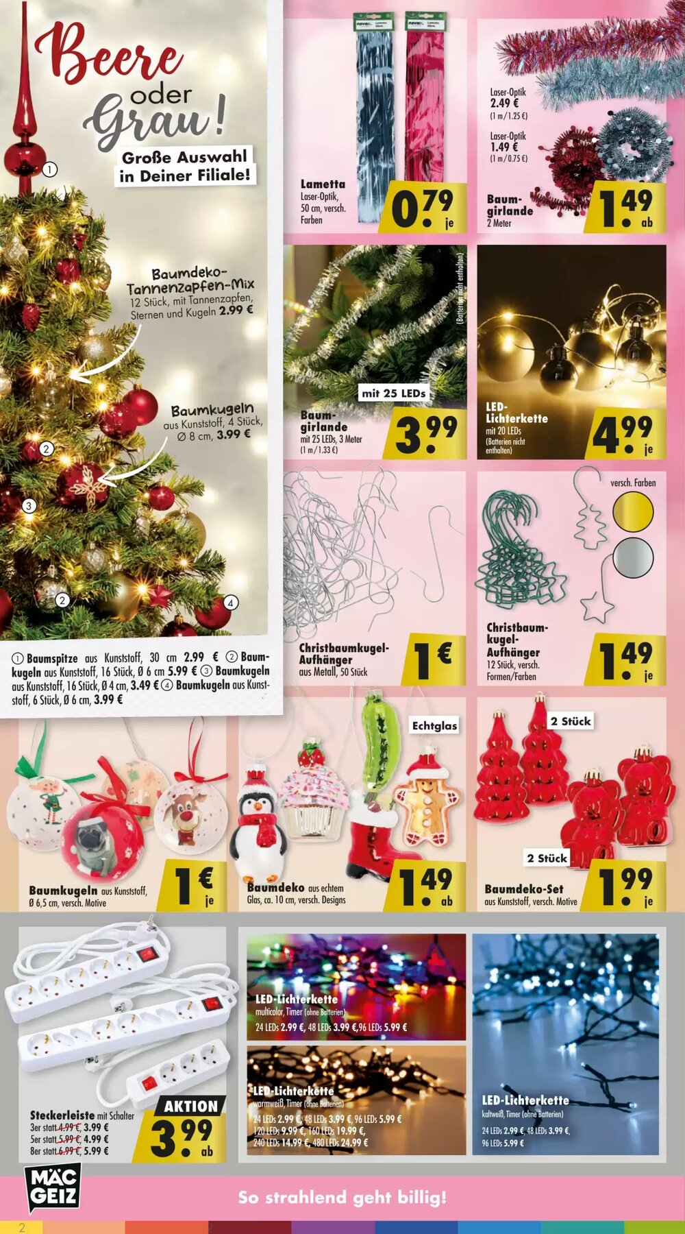 Mäc Geiz Prospekt (ab 01.12.2025) zum Blättern - Seite 2