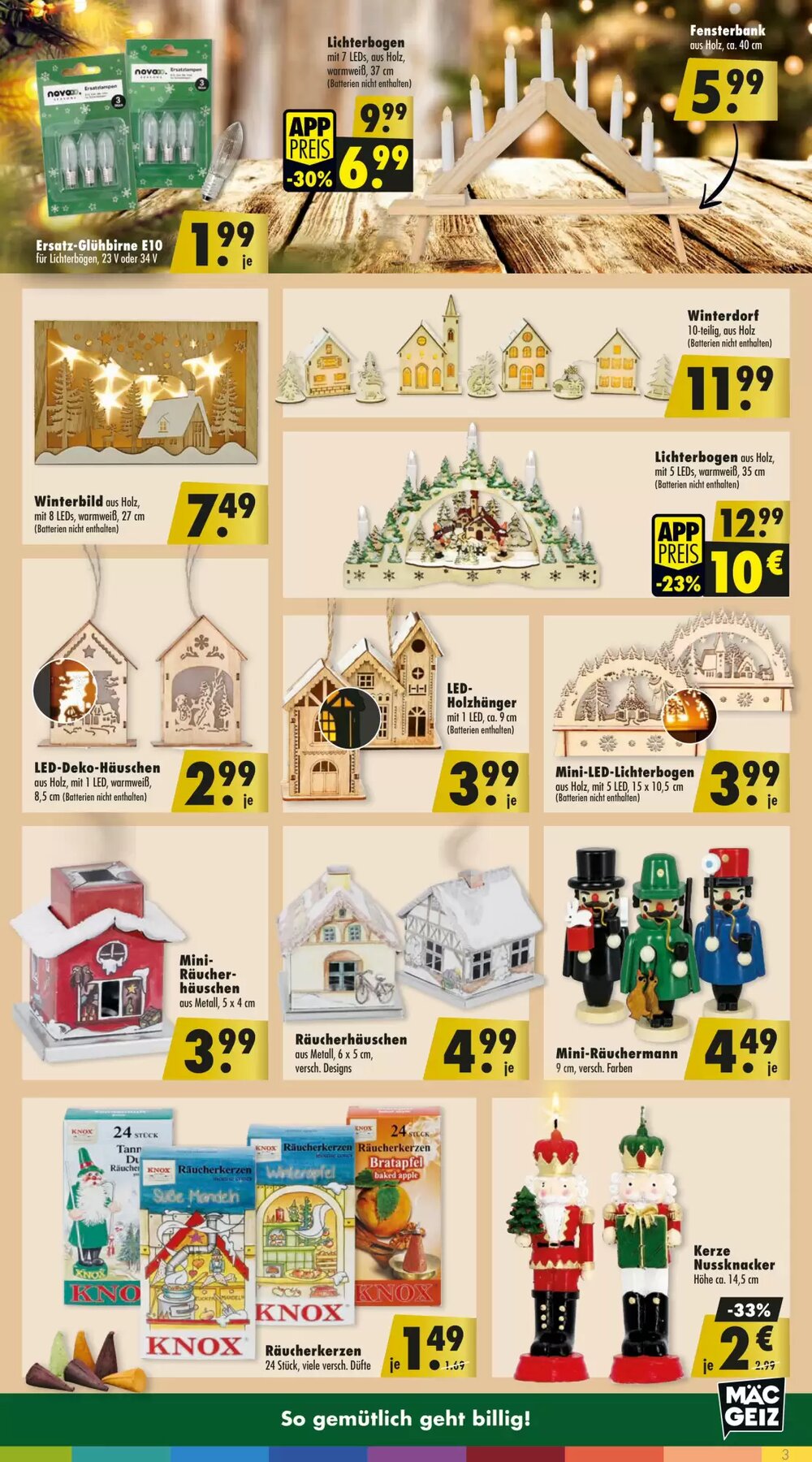 Mäc Geiz Prospekt (ab 01.12.2025) zum Blättern - Seite 3