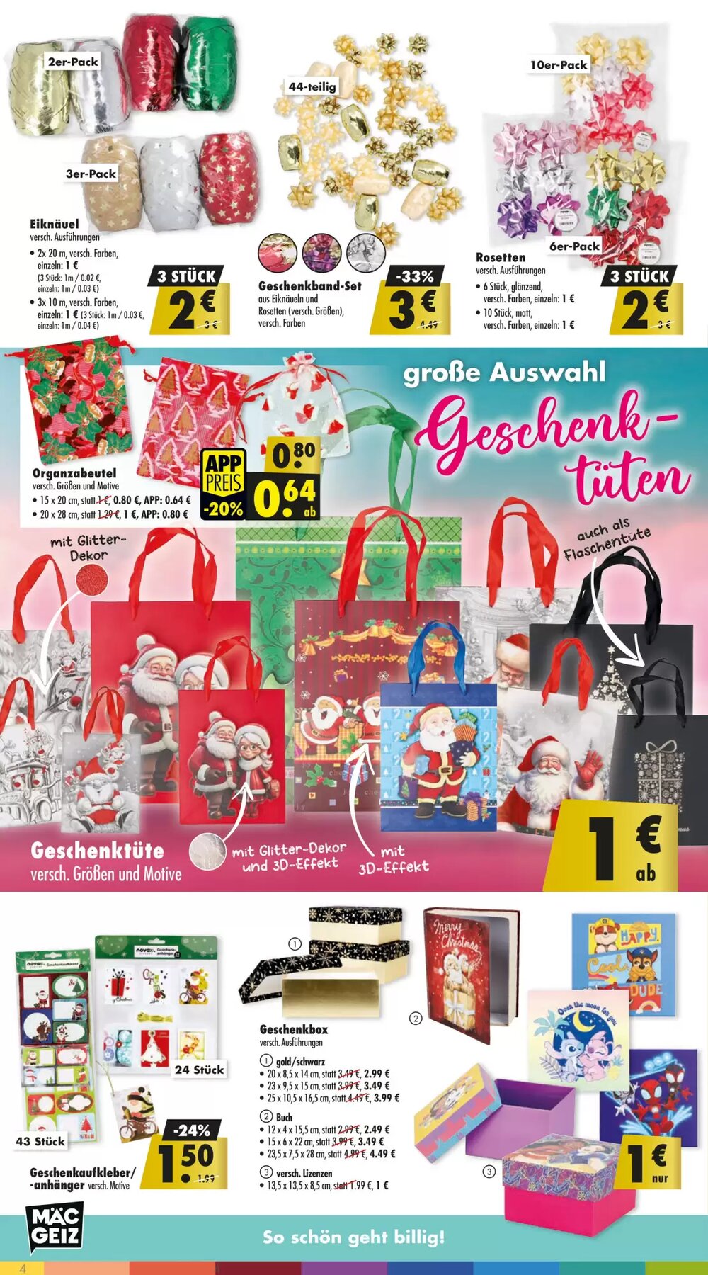 Mäc Geiz Prospekt (ab 01.12.2025) zum Blättern - Seite 4