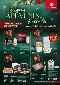 Selgros Prospekt (ab 01.12.2025) zum Blättern
