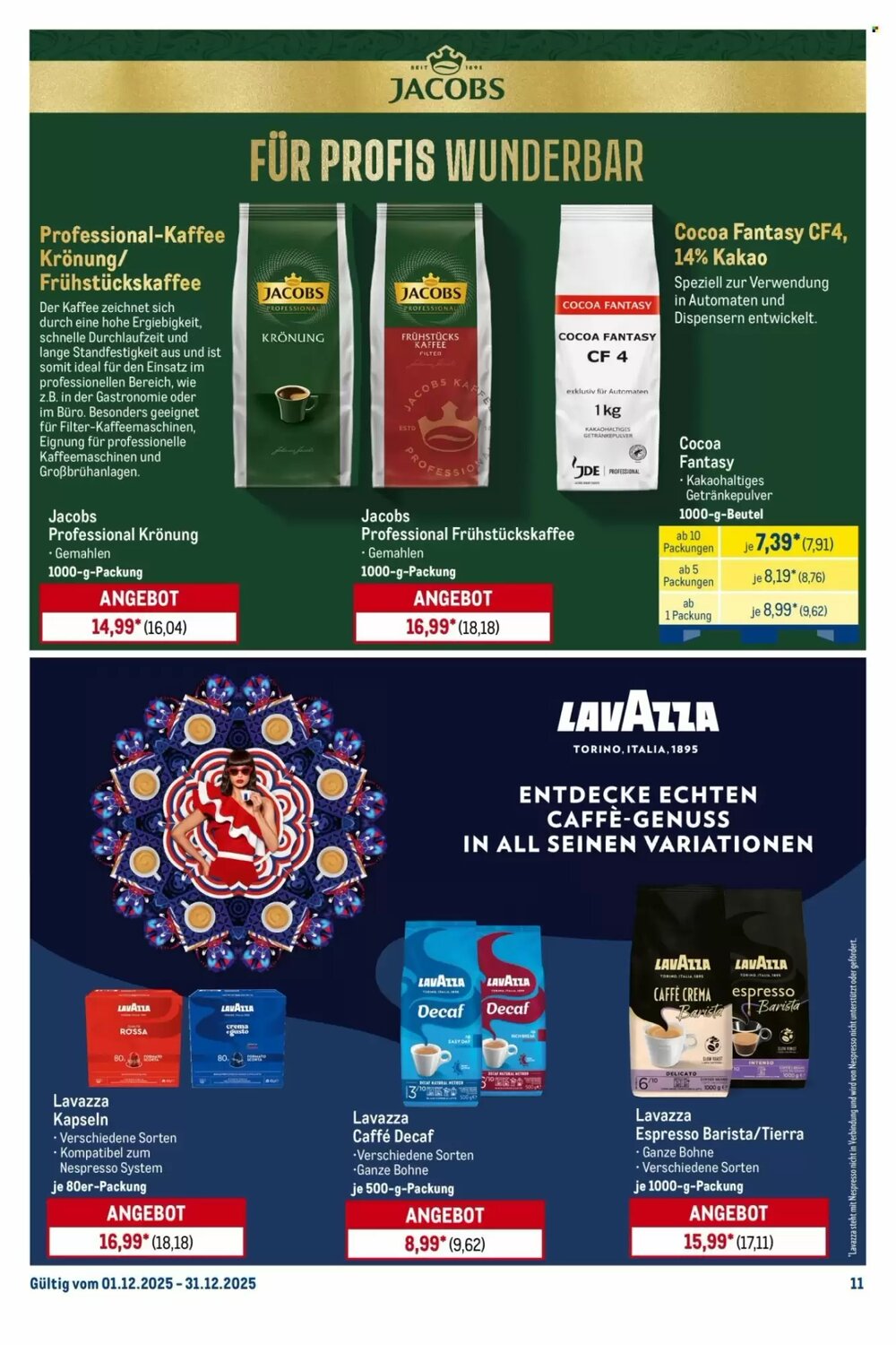 METRO Prospekt (ab 01.12.2025) zum Blättern - Seite 11