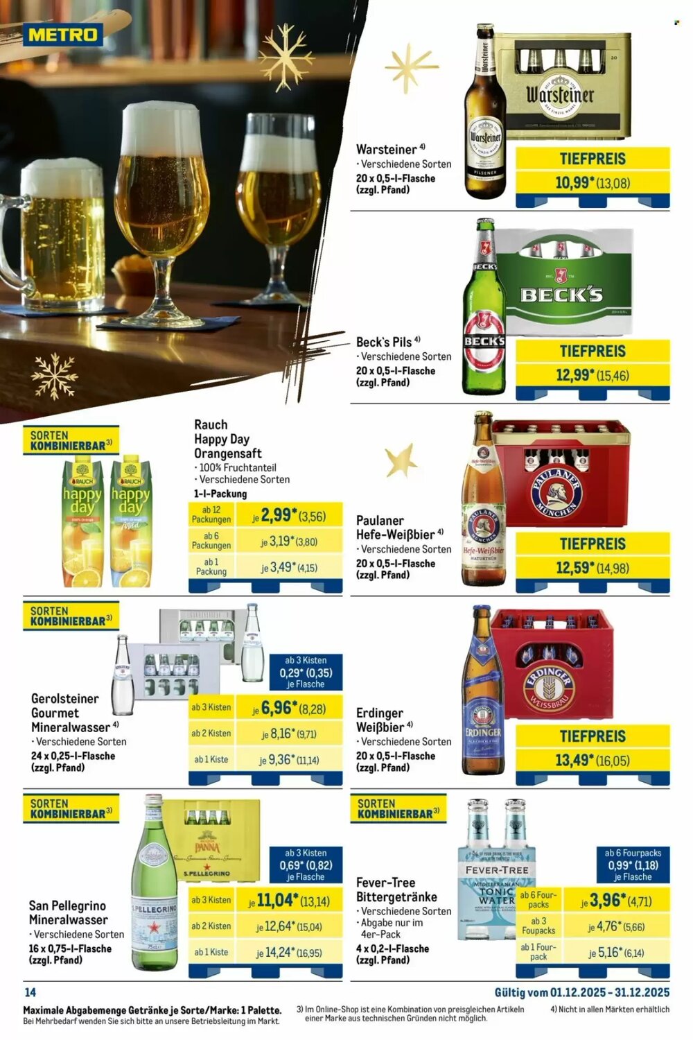 METRO Prospekt (ab 01.12.2025) zum Blättern - Seite 14