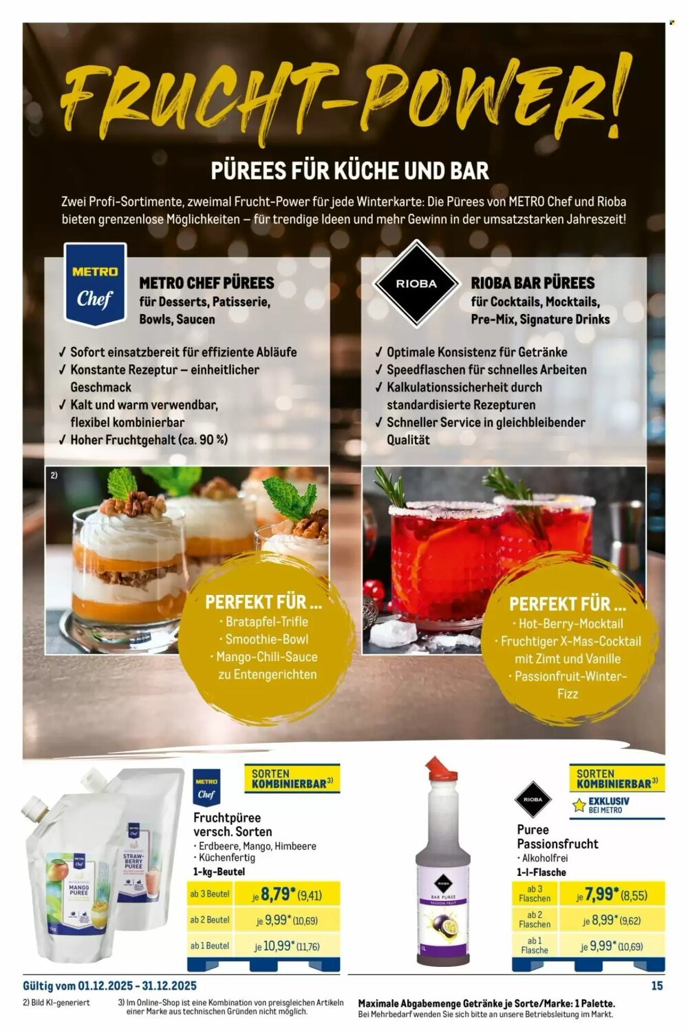 METRO Prospekt (ab 01.12.2025) zum Blättern - Seite 15