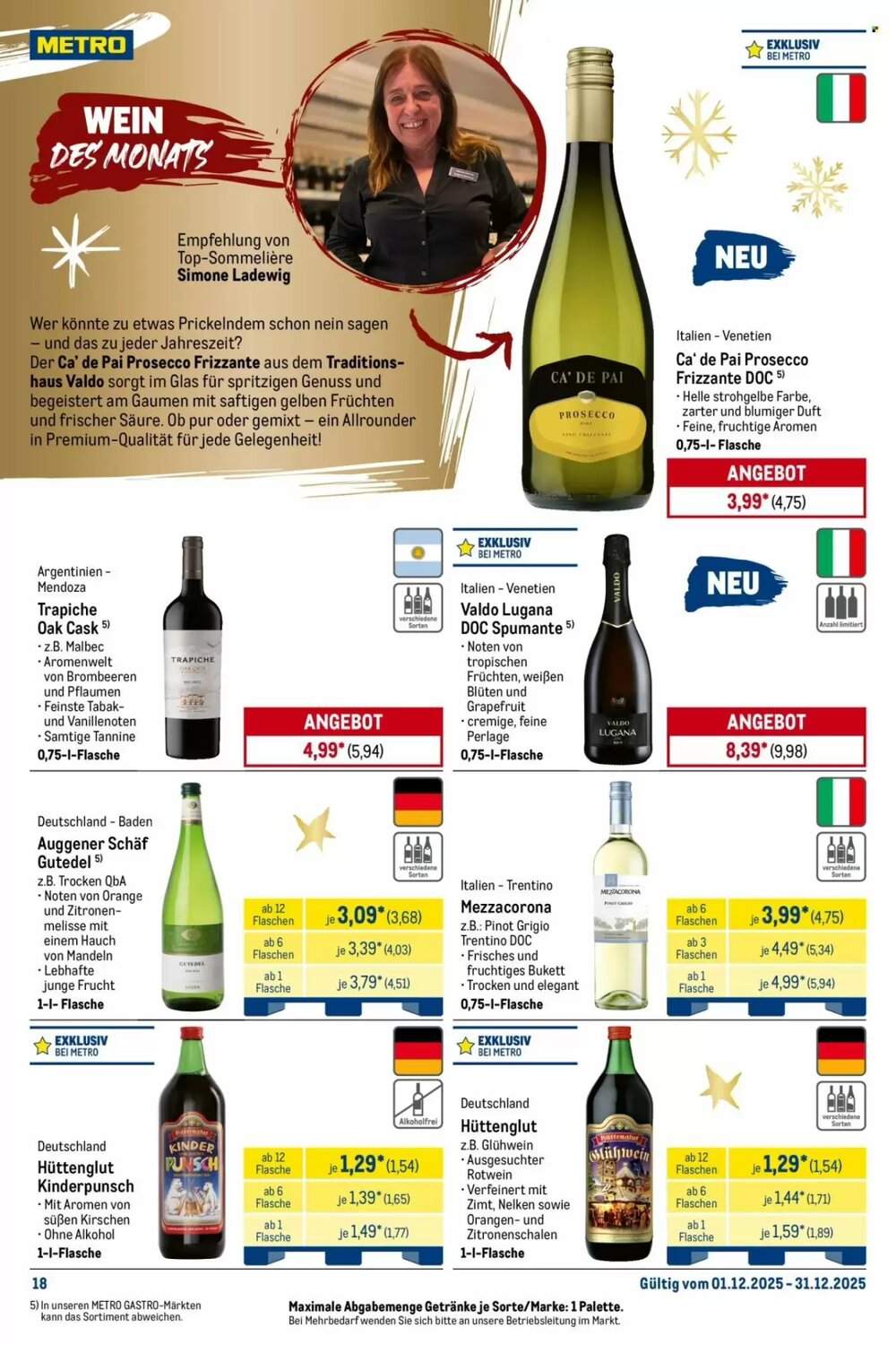 METRO Prospekt (ab 01.12.2025) zum Blättern - Seite 18