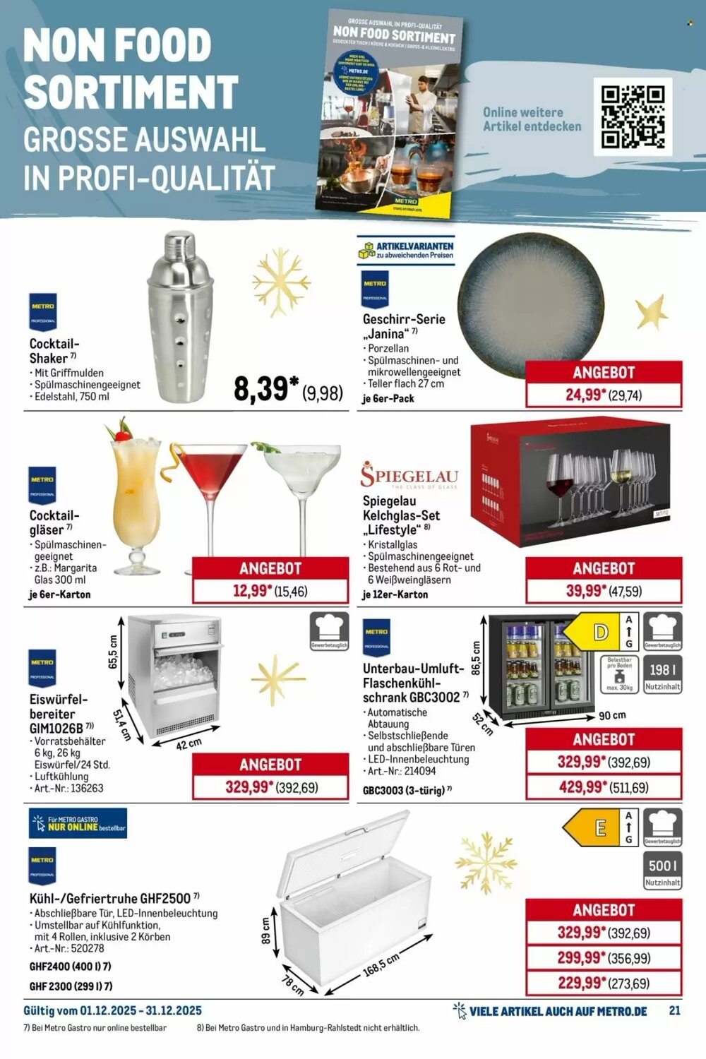METRO Prospekt (ab 01.12.2025) zum Blättern - Seite 21
