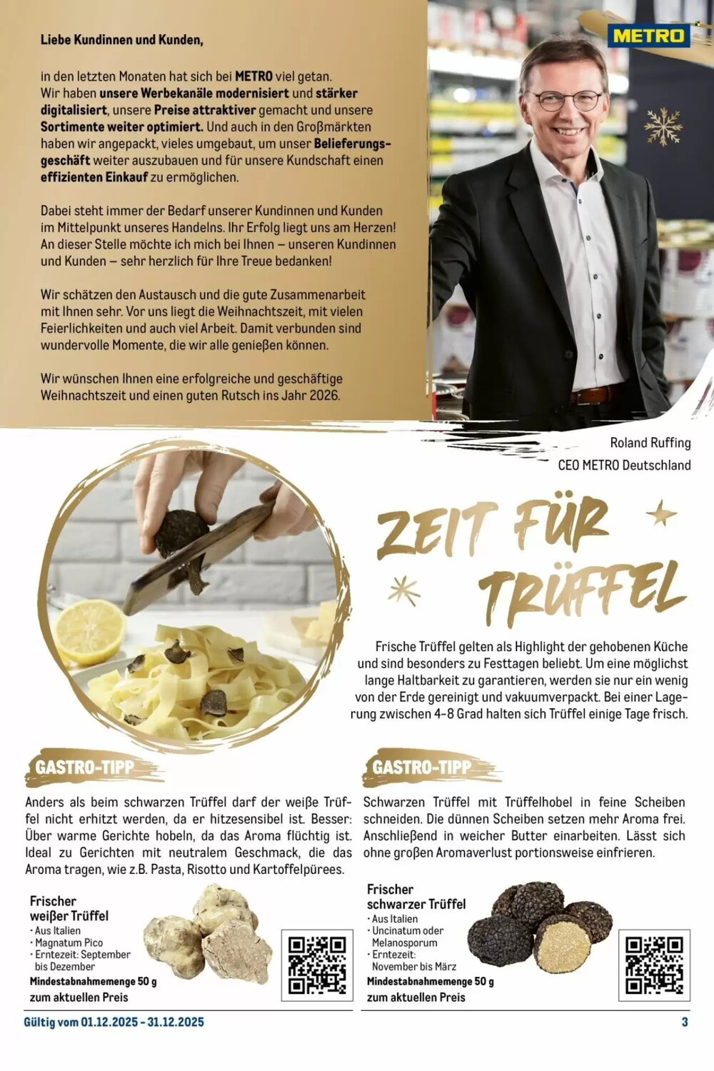 METRO Prospekt (ab 01.12.2025) zum Blättern - Seite 3