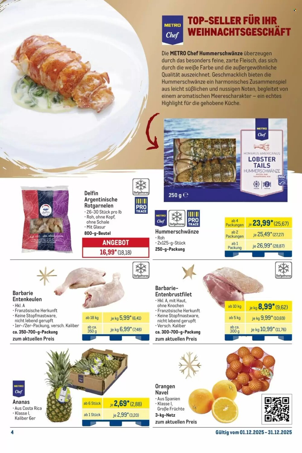 METRO Prospekt (ab 01.12.2025) zum Blättern - Seite 4