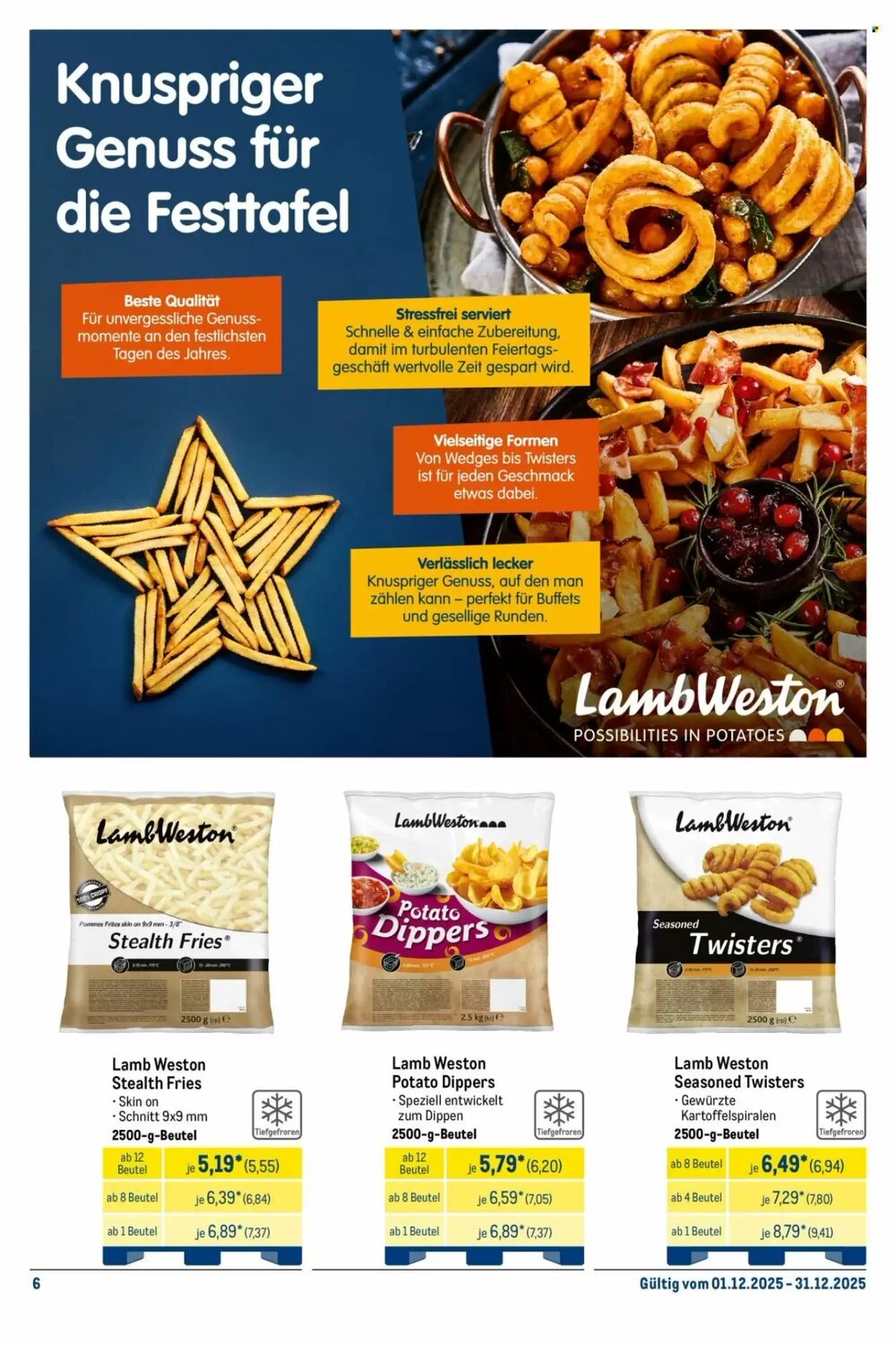 METRO Prospekt (ab 01.12.2025) zum Blättern - Seite 6