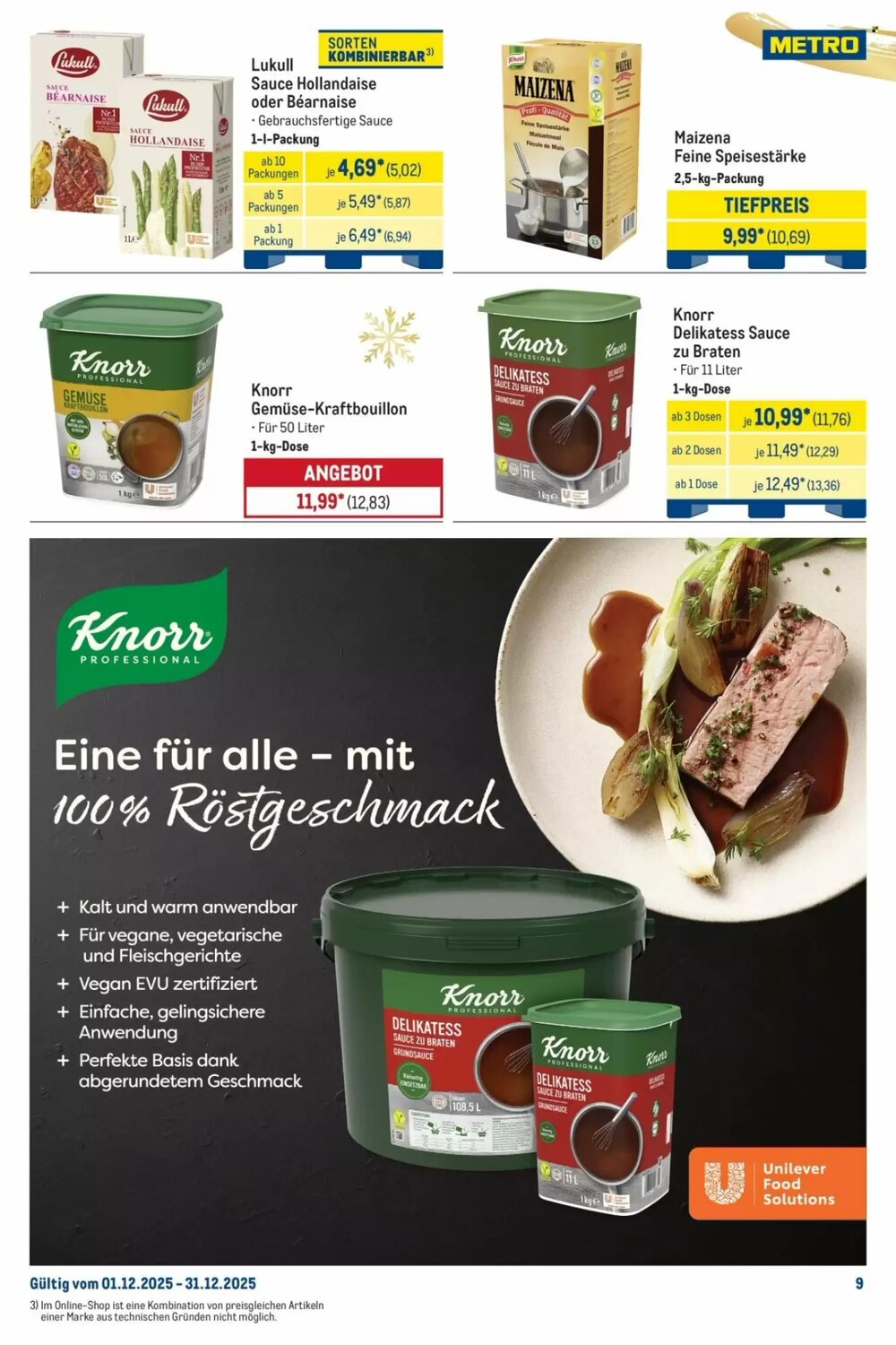 METRO Prospekt (ab 01.12.2025) zum Blättern - Seite 9
