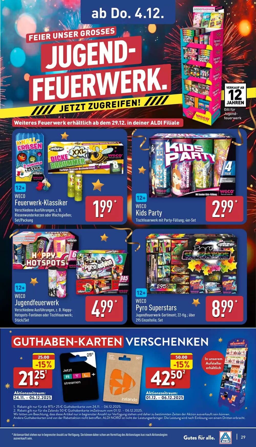 Aldi Nord Prospekt (ab 01.12.2025) zum Blättern - Seite 29
