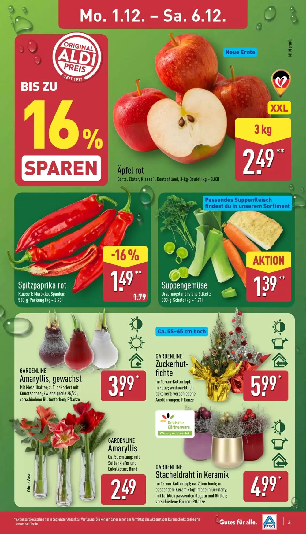 Aldi Nord Prospekt (ab 01.12.2025) zum Blättern - Seite 3