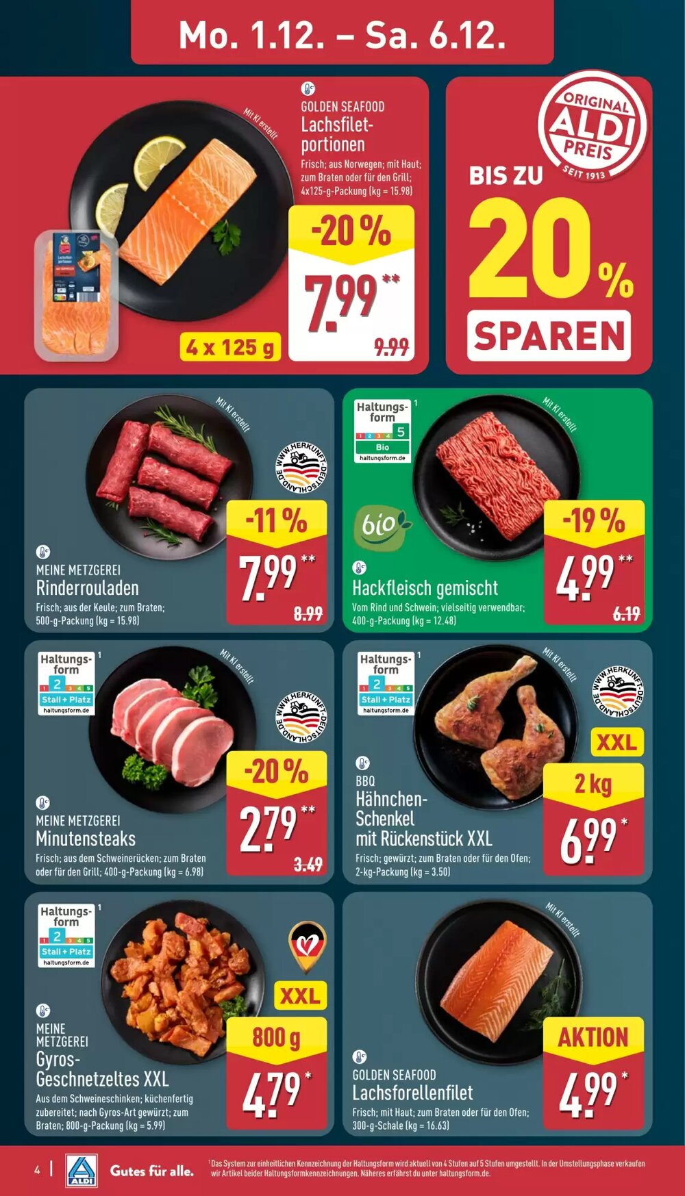 Aldi Nord Prospekt (ab 01.12.2025) zum Blättern - Seite 4