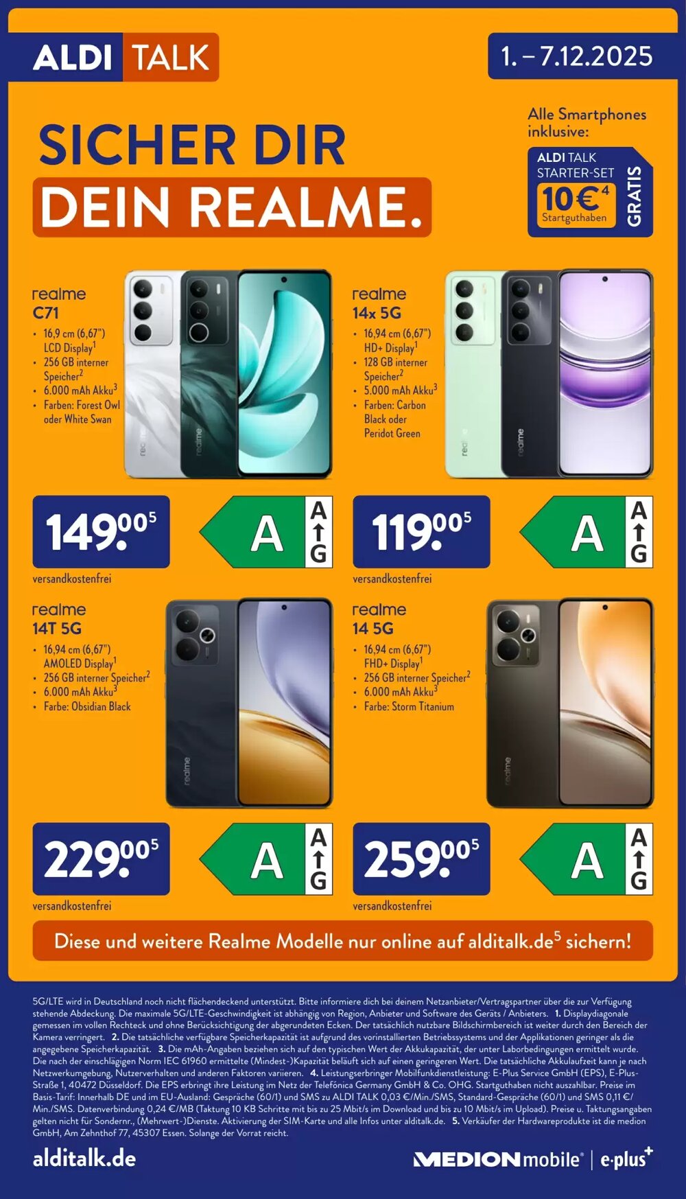 Aldi Nord Prospekt (ab 01.12.2025) zum Blättern - Seite 41