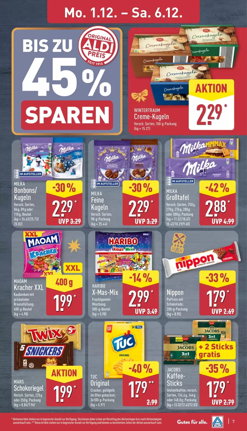 Aldi Nord Prospekt (ab 01.12.2025) zum Blättern - Seite 7