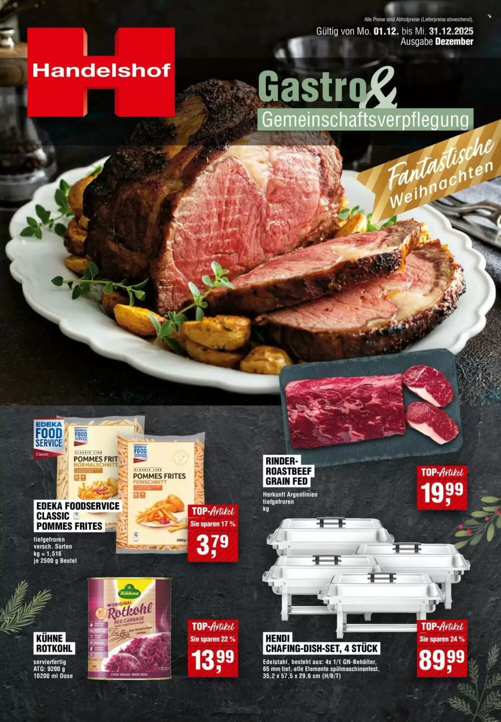 Handelshof Prospekt (ab 01.12.2025) zum Blättern - Seite 1