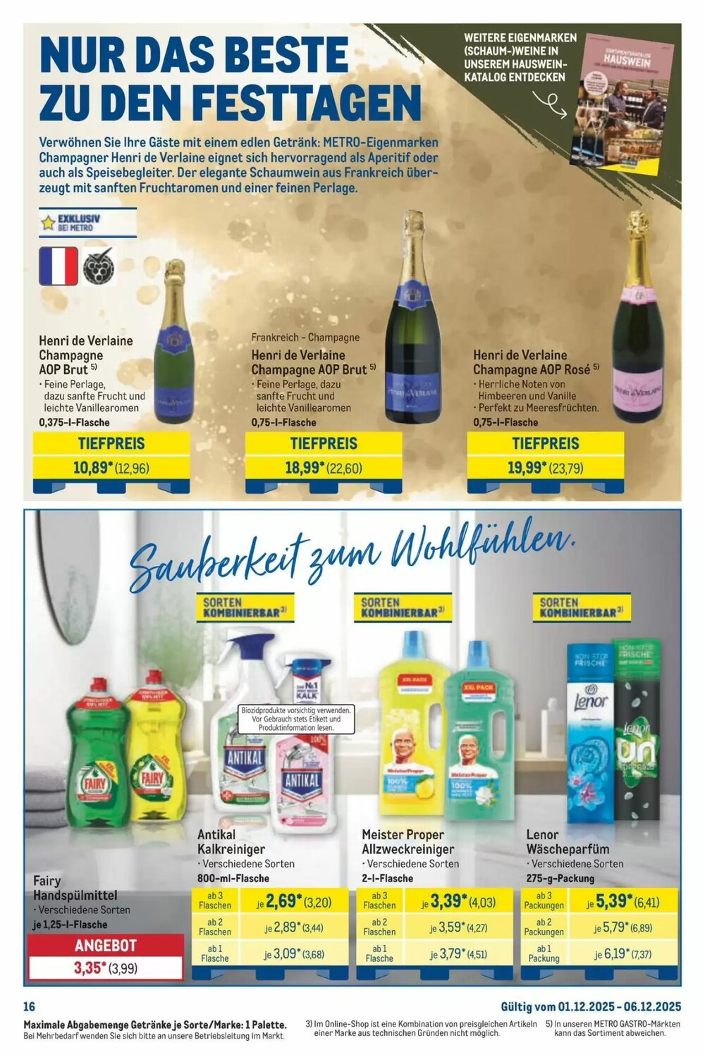 METRO Prospekt (ab 01.12.2025) zum Blättern - Seite 16