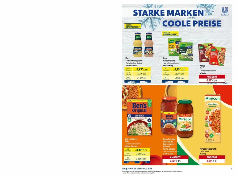 METRO Prospekt (ab 01.12.2025) zum Blättern - Seite 3