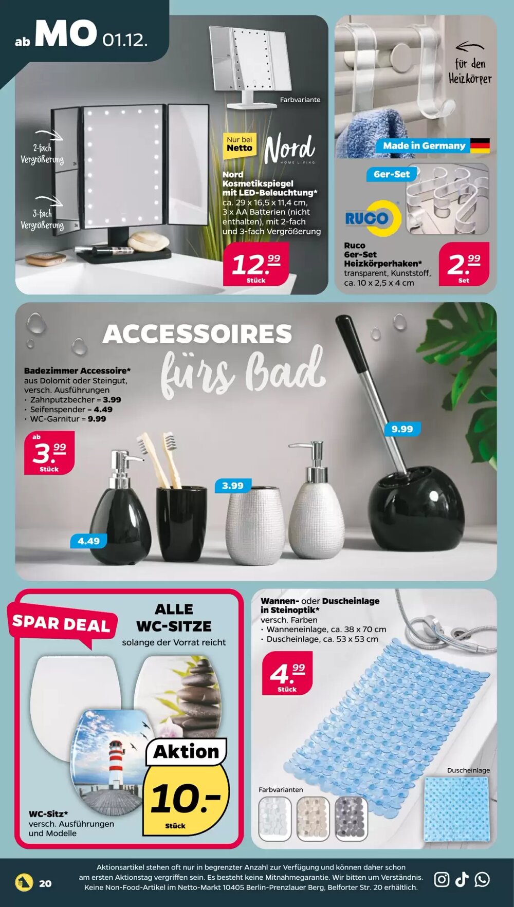 NETTO Prospekt (ab 01.12.2025) zum Blättern - Seite 22