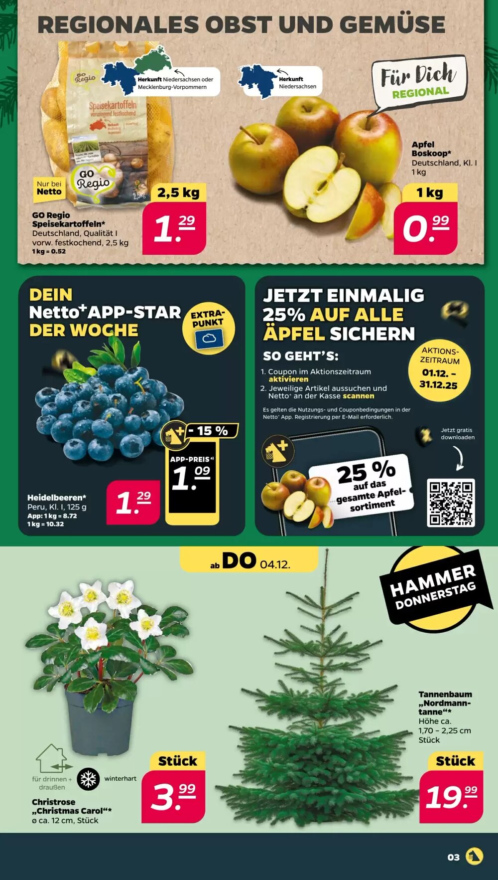 NETTO Prospekt (ab 01.12.2025) zum Blättern - Seite 3