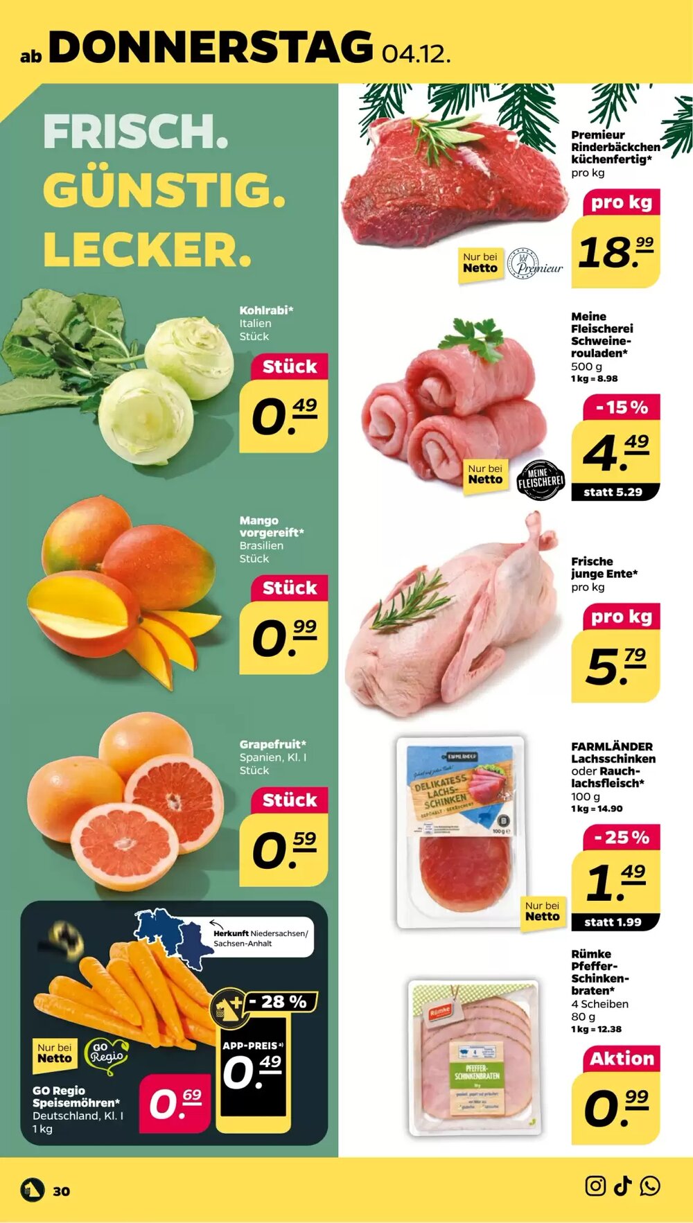 NETTO Prospekt (ab 01.12.2025) zum Blättern - Seite 32