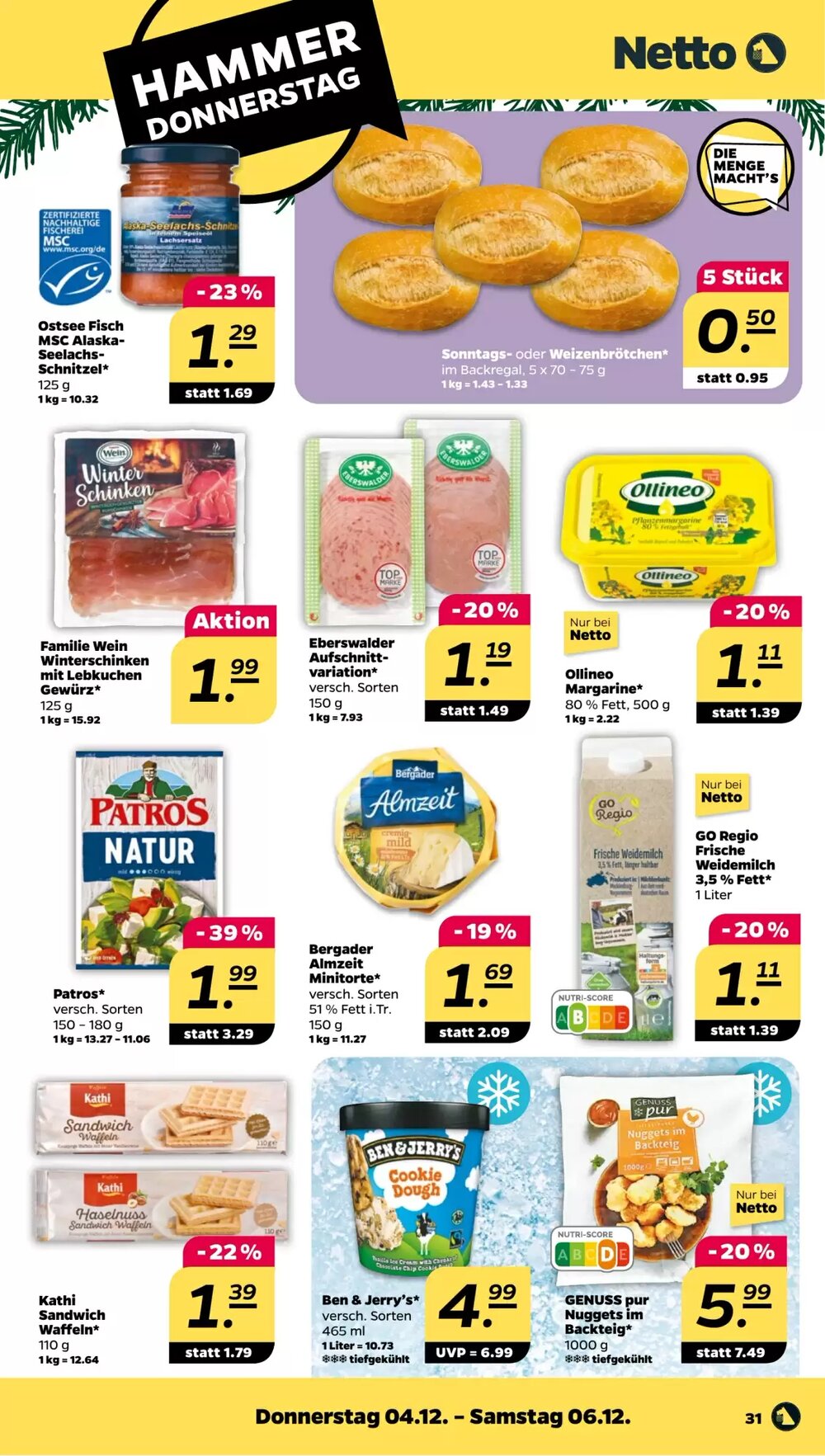 NETTO Prospekt (ab 01.12.2025) zum Blättern - Seite 33