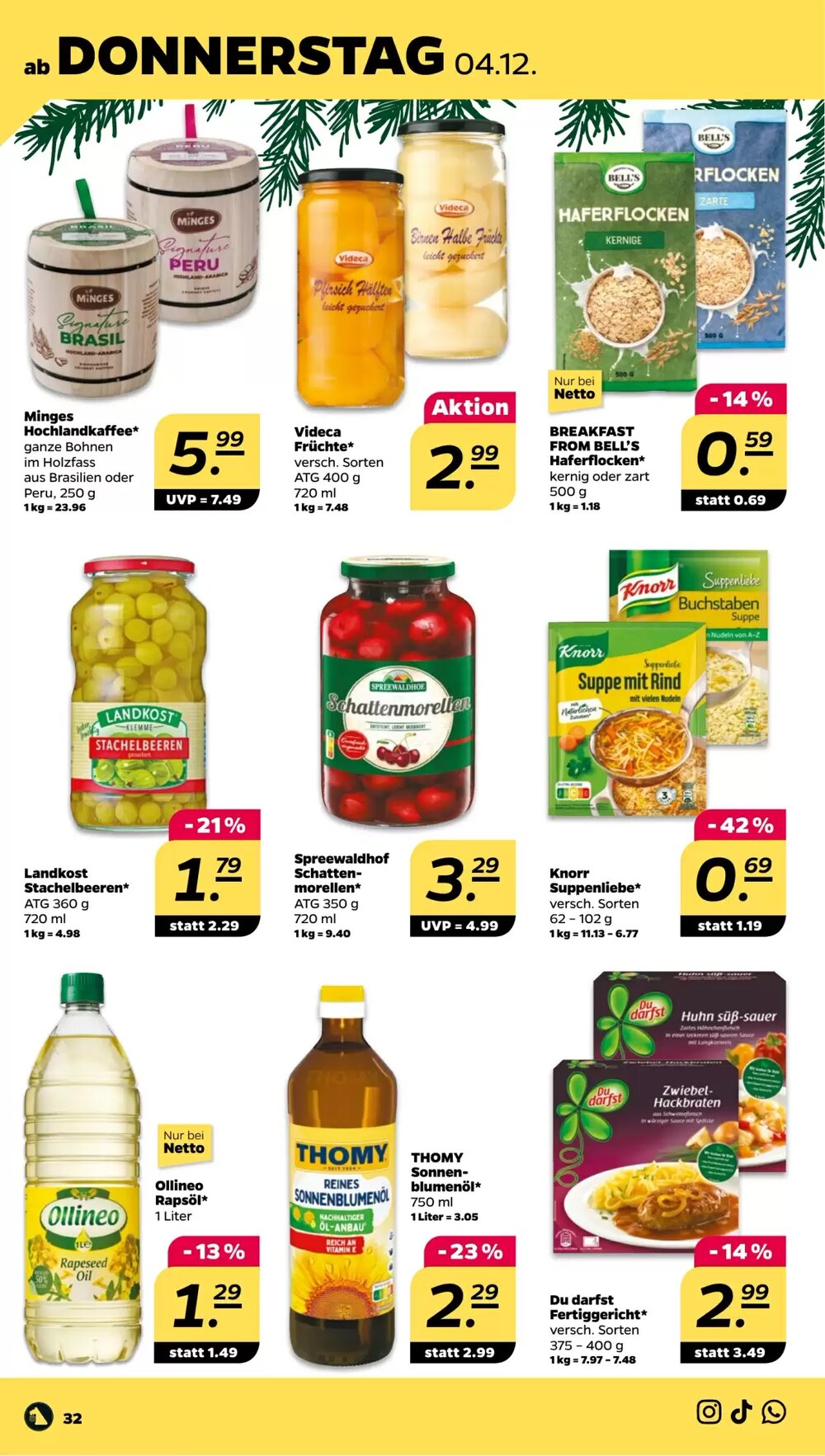 NETTO Prospekt (ab 01.12.2025) zum Blättern - Seite 34