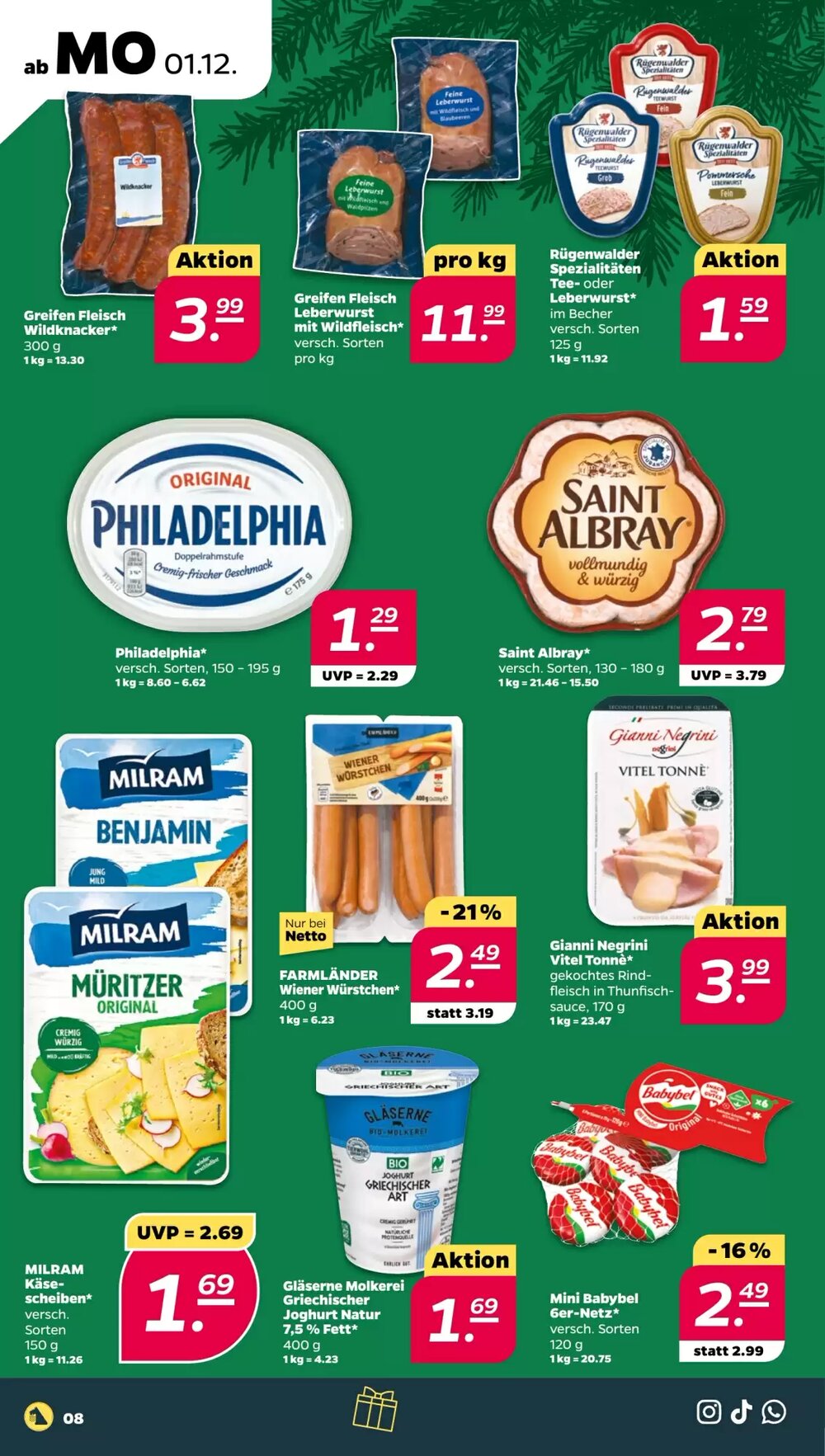 NETTO Prospekt (ab 01.12.2025) zum Blättern - Seite 8