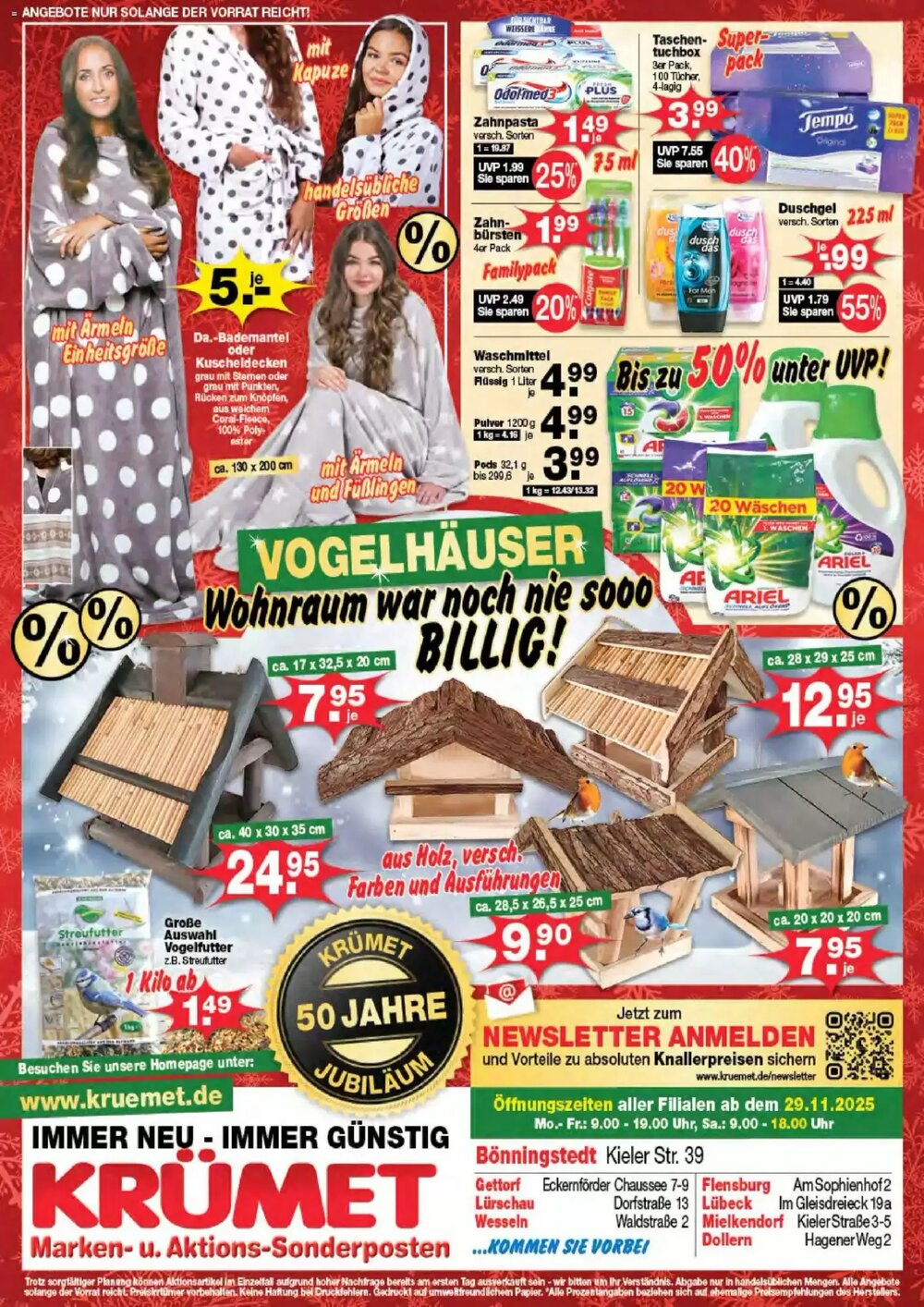 Krümet Sonderposten Prospekt (ab 01.12.2025) zum Blättern - Seite 8