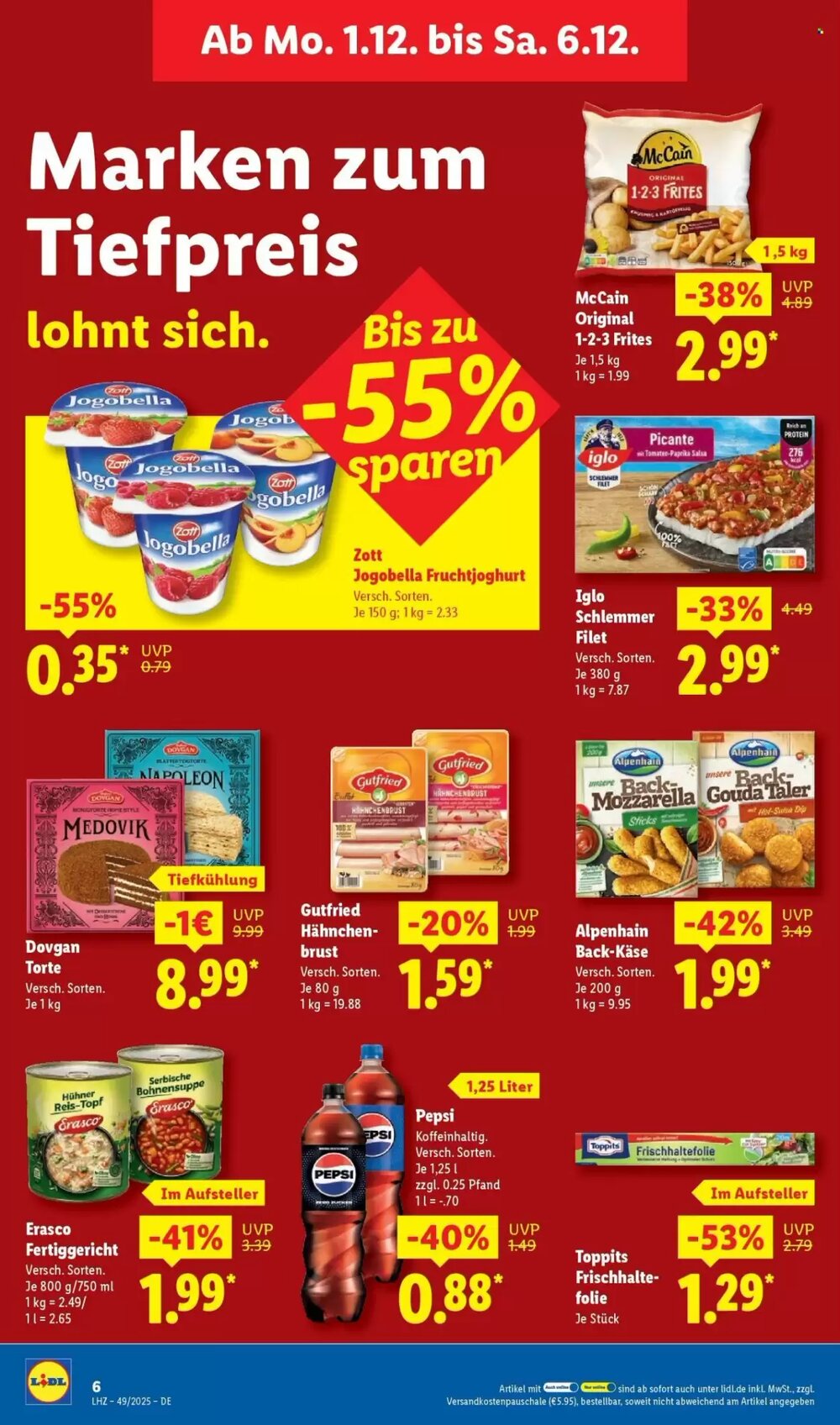 Lidl Prospekt (ab 01.12.2025) zum Blättern - Seite 10