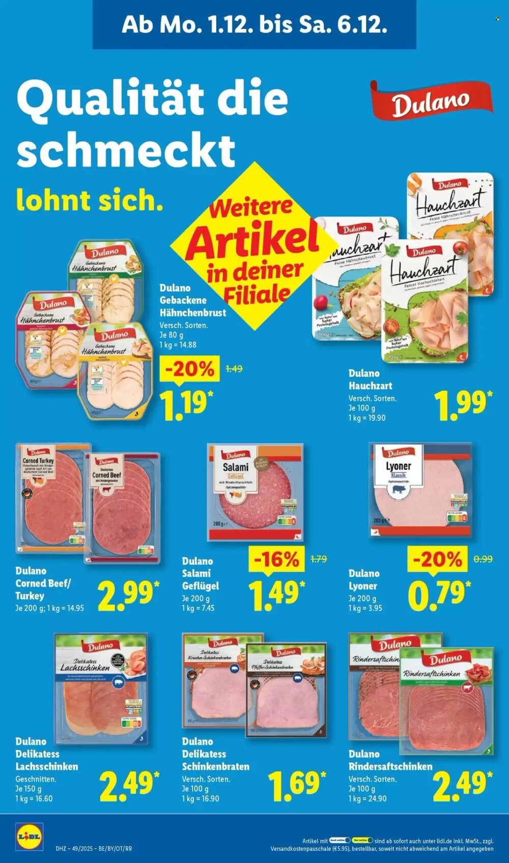 Lidl Prospekt (ab 01.12.2025) zum Blättern - Seite 18