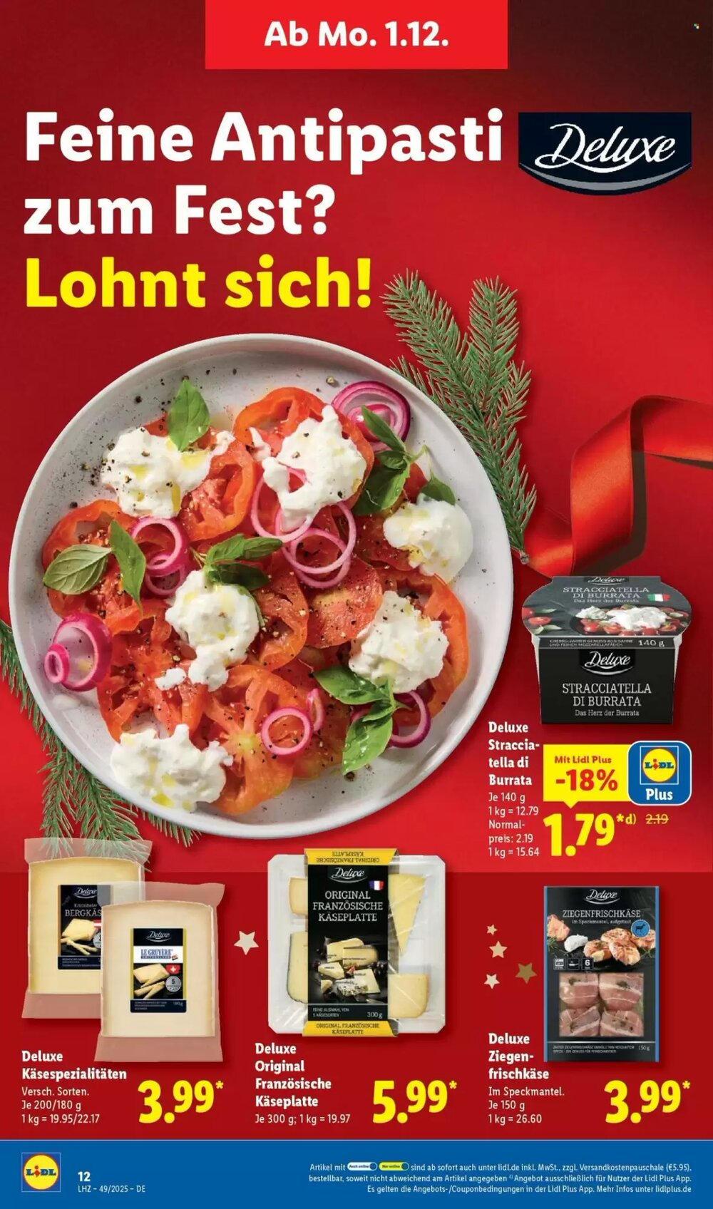 Lidl Prospekt (ab 01.12.2025) zum Blättern - Seite 22