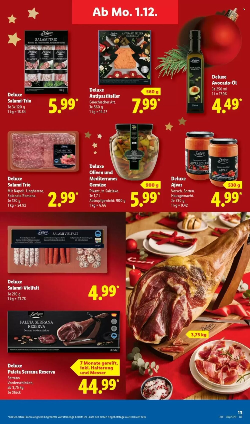 Lidl Prospekt (ab 01.12.2025) zum Blättern - Seite 23