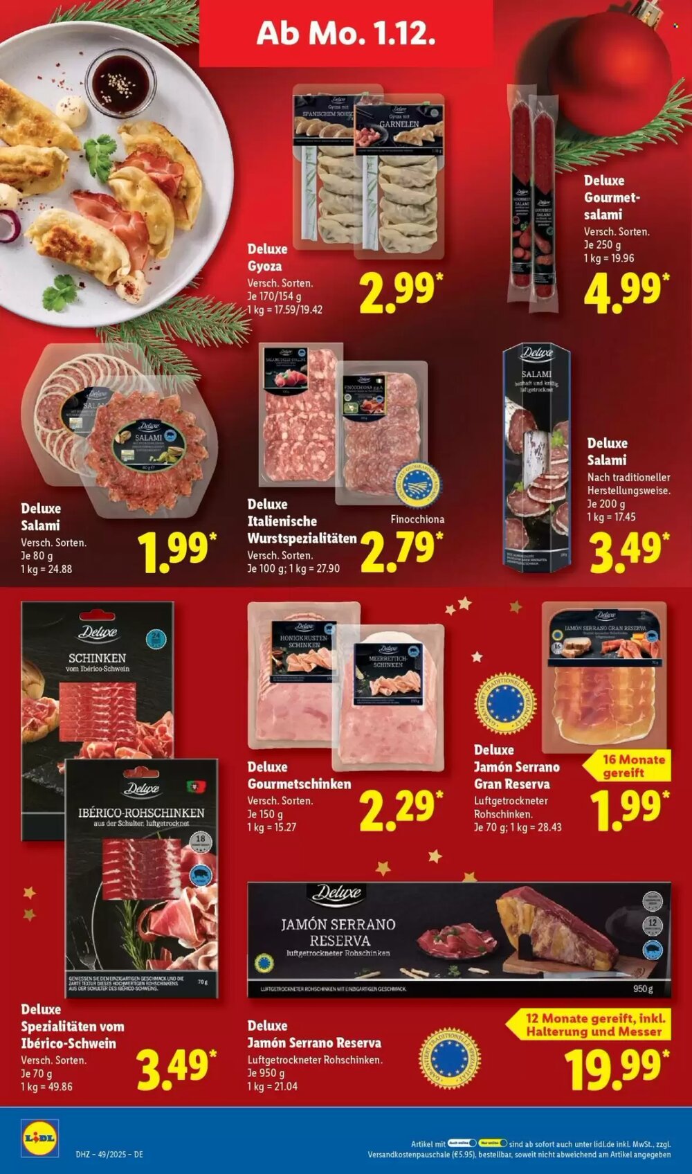 Lidl Prospekt (ab 01.12.2025) zum Blättern - Seite 28