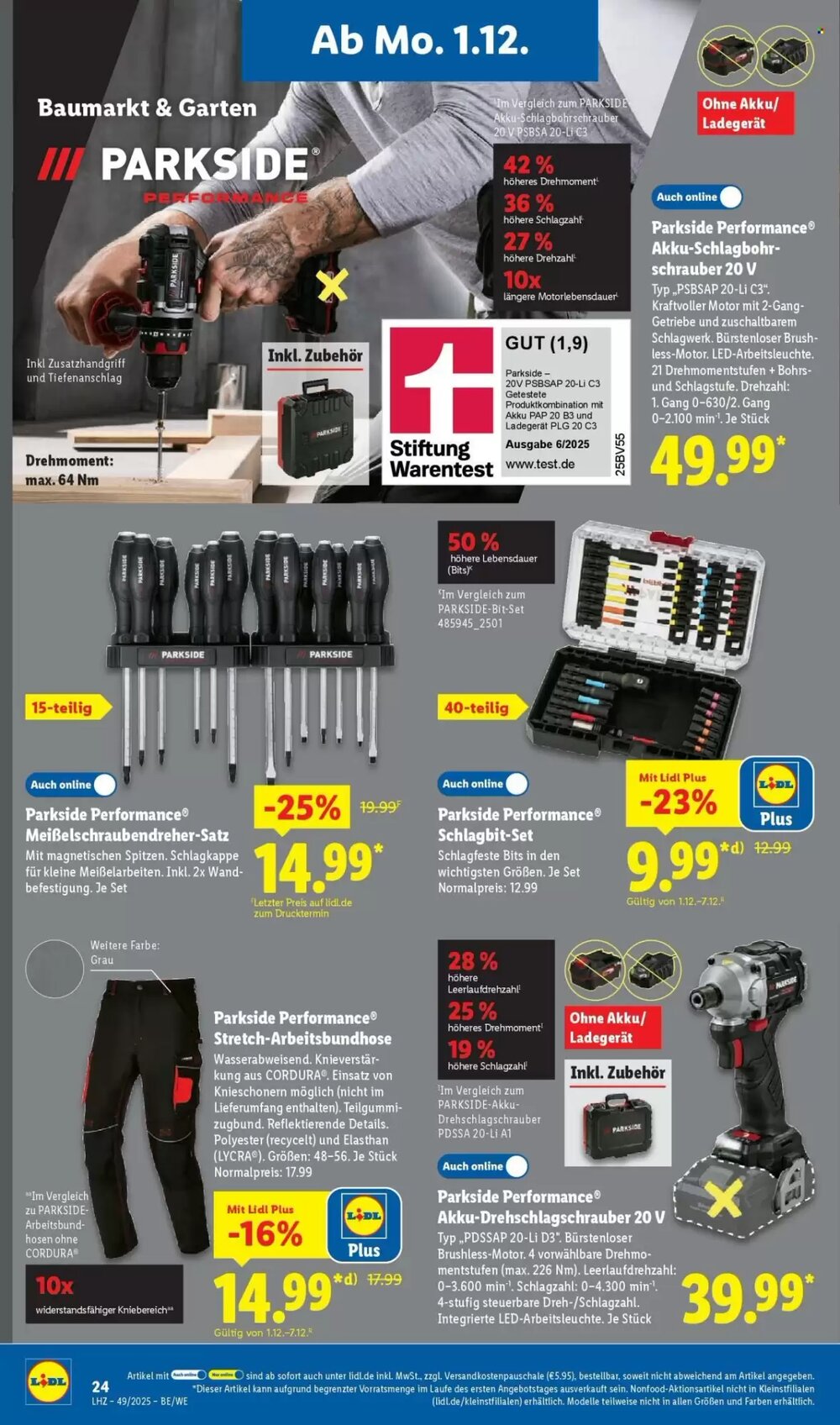 Lidl Prospekt (ab 01.12.2025) zum Blättern - Seite 38