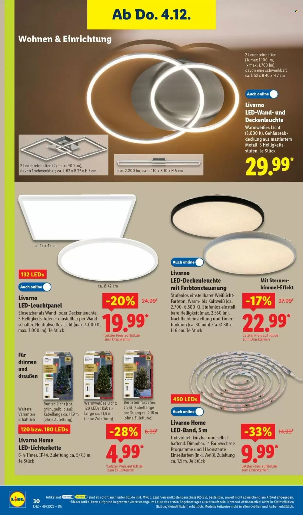 Lidl Prospekt (ab 01.12.2025) zum Blättern - Seite 46