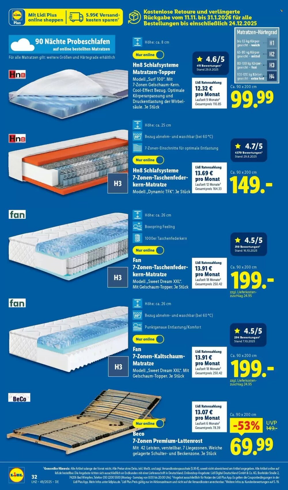 Lidl Prospekt (ab 01.12.2025) zum Blättern - Seite 48