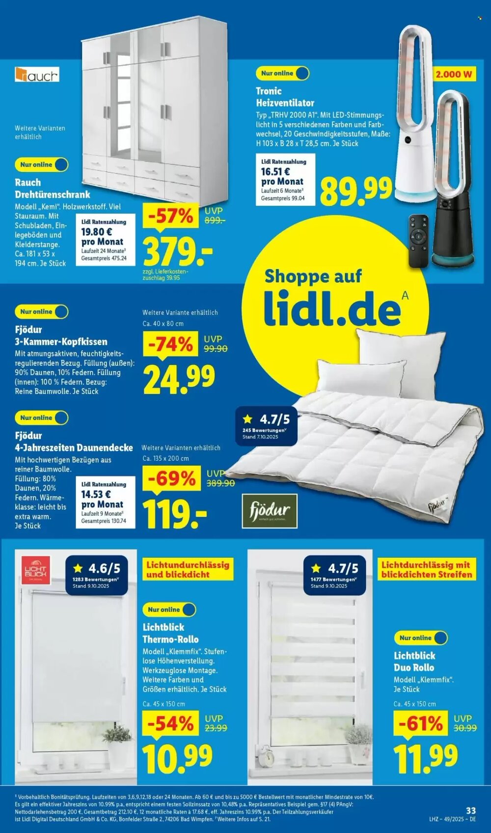 Lidl Prospekt (ab 01.12.2025) zum Blättern - Seite 49