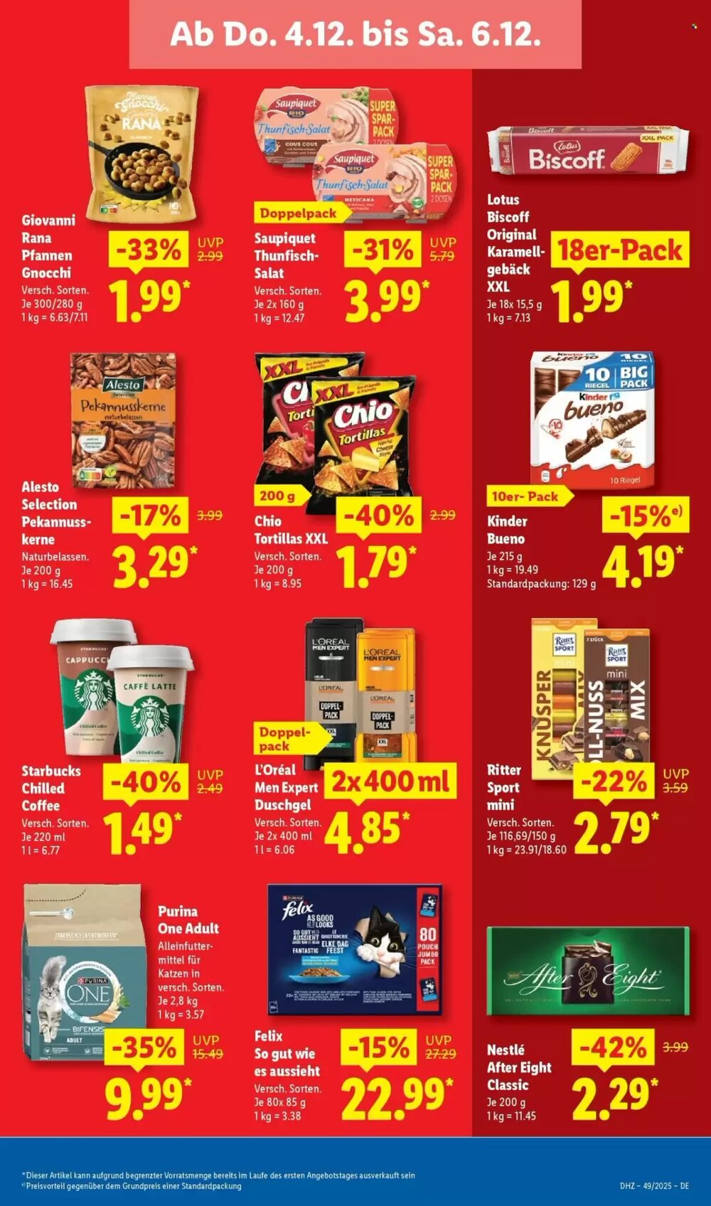 Lidl Prospekt (ab 01.12.2025) zum Blättern - Seite 63