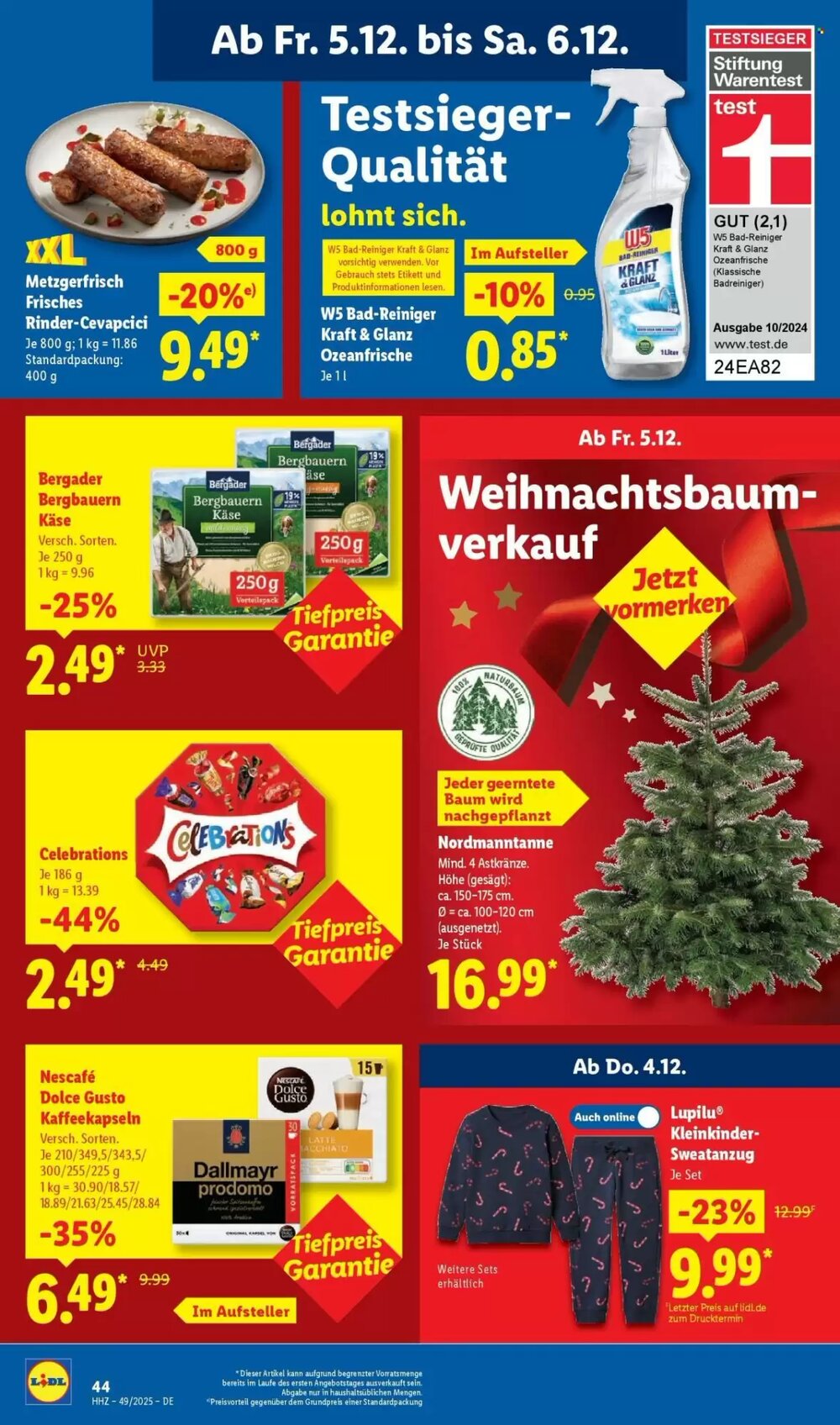 Lidl Prospekt (ab 01.12.2025) zum Blättern - Seite 64