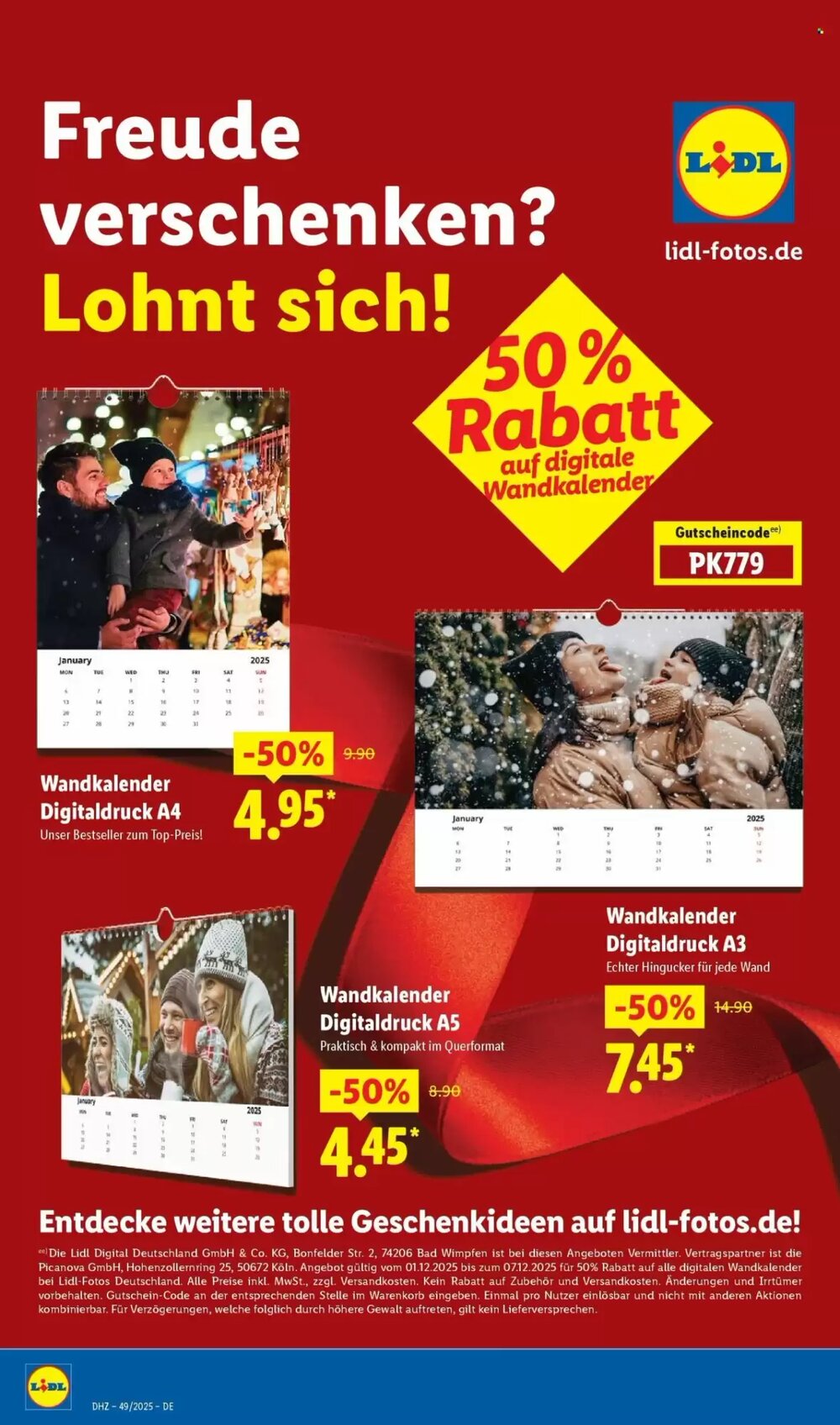 Lidl Prospekt (ab 01.12.2025) zum Blättern - Seite 66