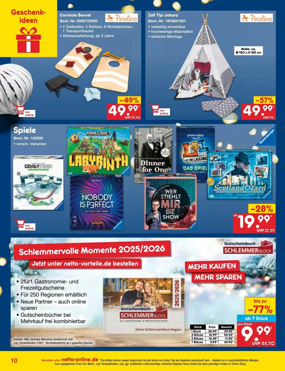 Netto Marken-Discount Prospekt (ab 01.12.2025) zum Blättern - Seite 10